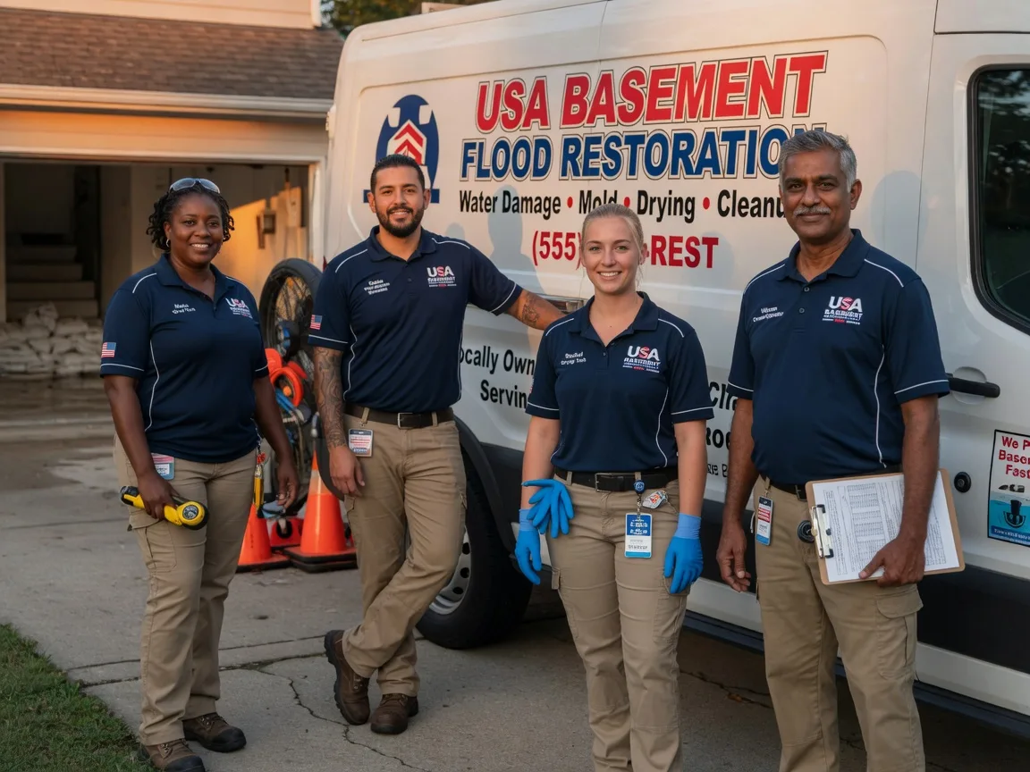 Basement Flood Cleanup company in Hinkley, CA